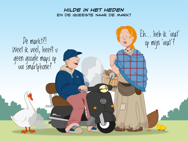 Huis van Hilde ansichtkaart