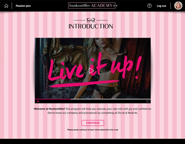 E-learning Hunkemöller