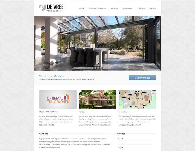 Webdesign de Vree